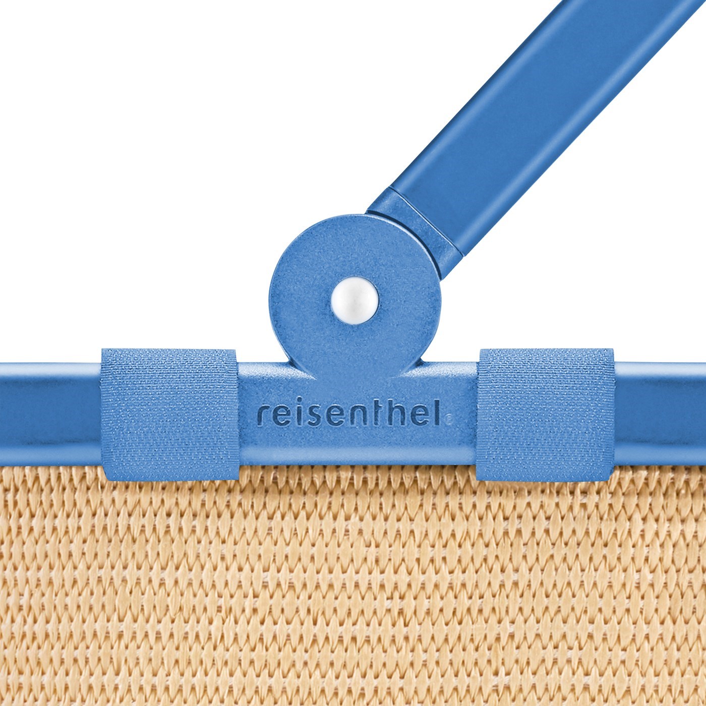 Nákupní košík Reisenthel Carrybag  frame raffia blue_0