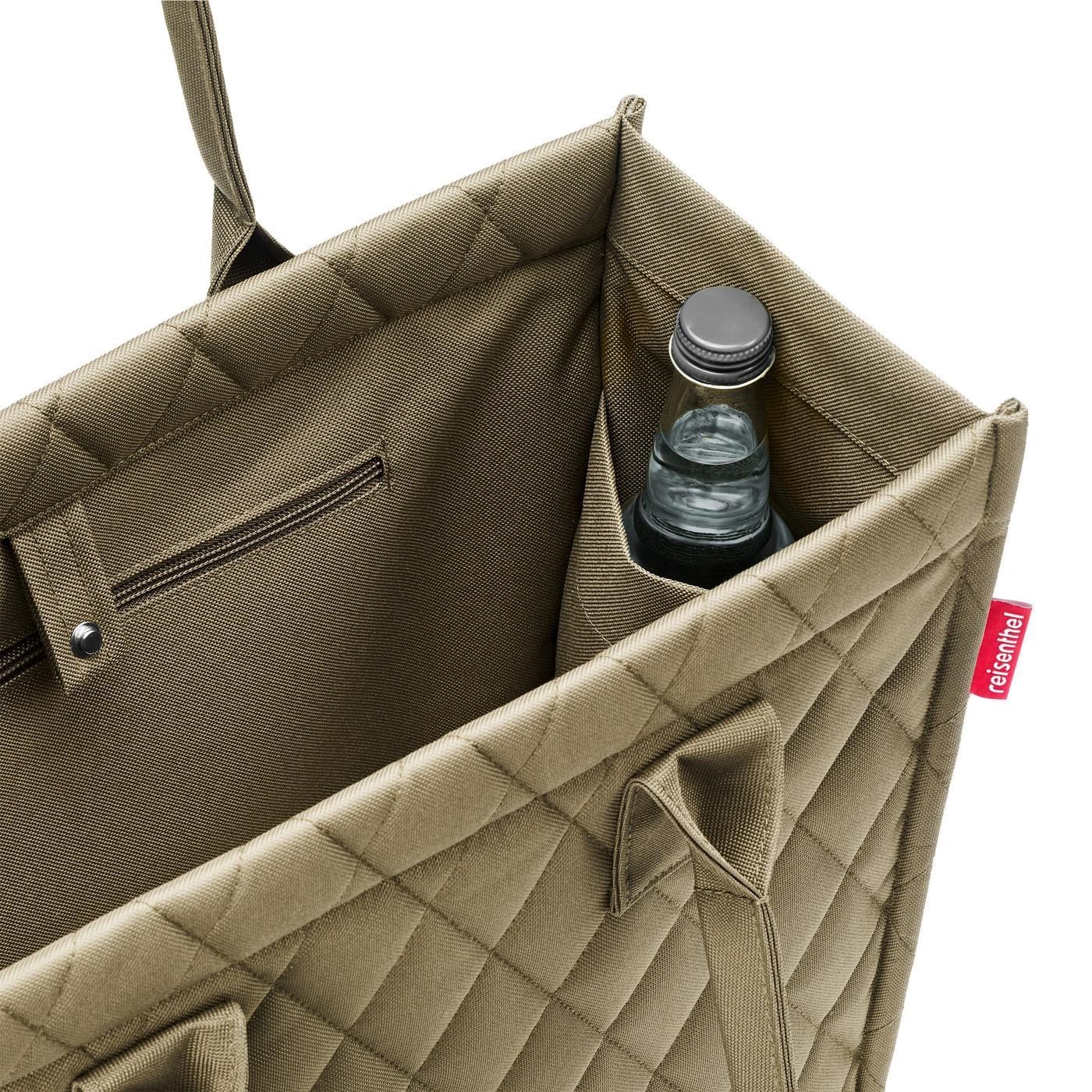 Taška přes rameno Reisenthel Daily Shopper rhombus olive_0