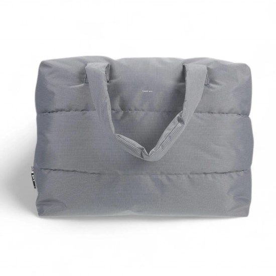 Obrázek z Velká prošívaná taška Tinne + Mia CAMILL check grey 