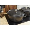 Hrnec STAUB  oválný 27 cm černý 3,2l_0