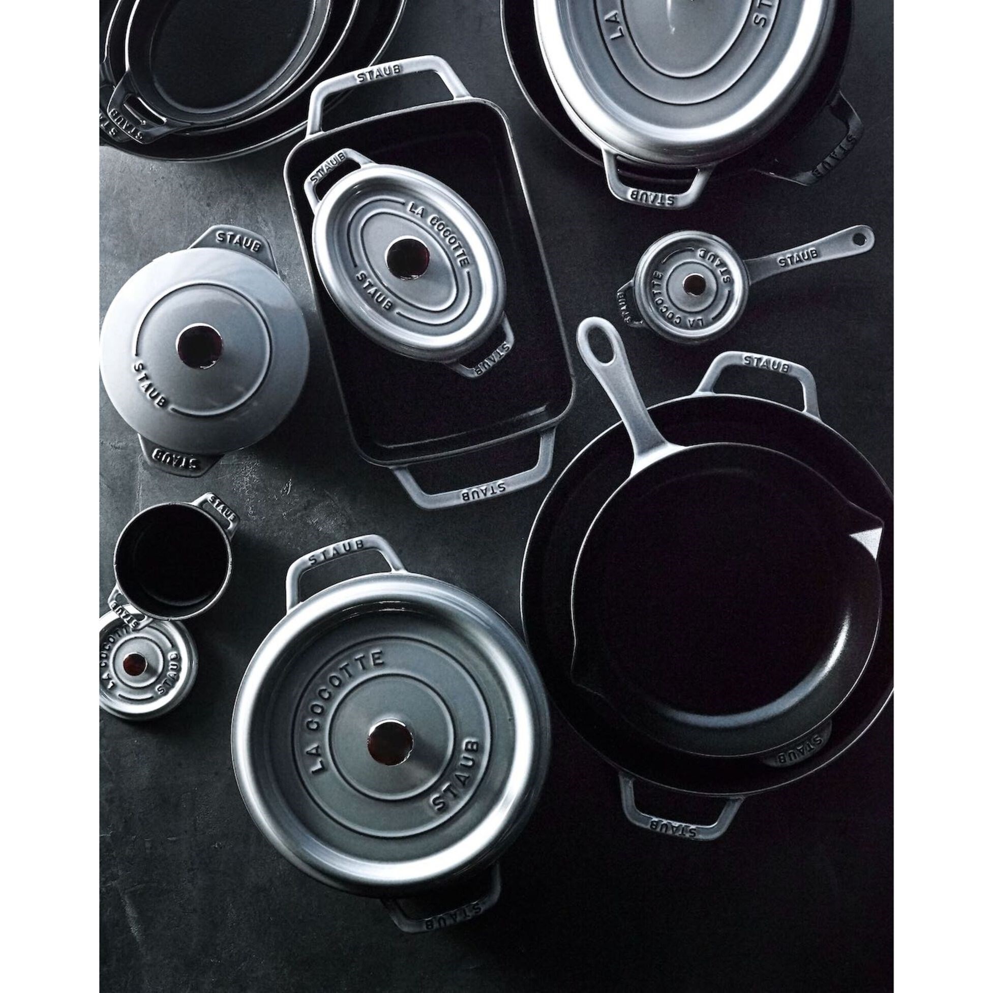 Hrnec STAUB  kulatý 28cm šedý 6,7l_1