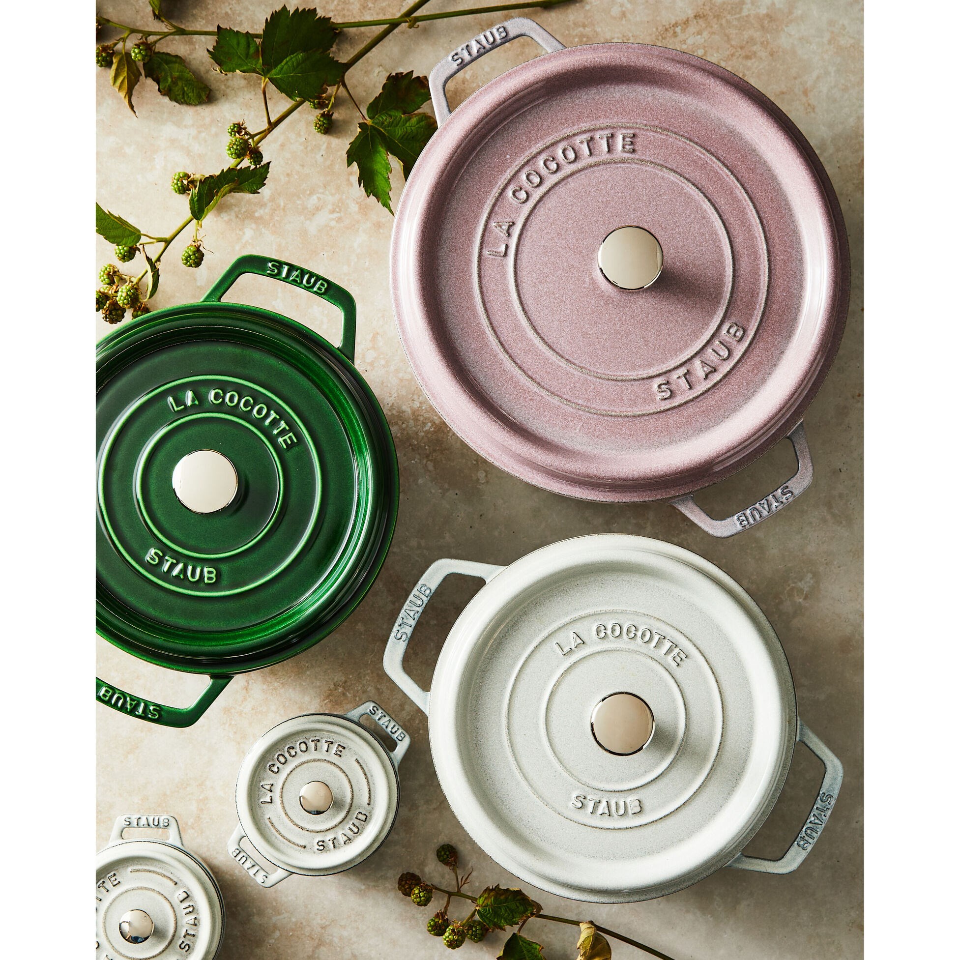 Hrnec STAUB  kulatý 26cm zelený 5,2l_1