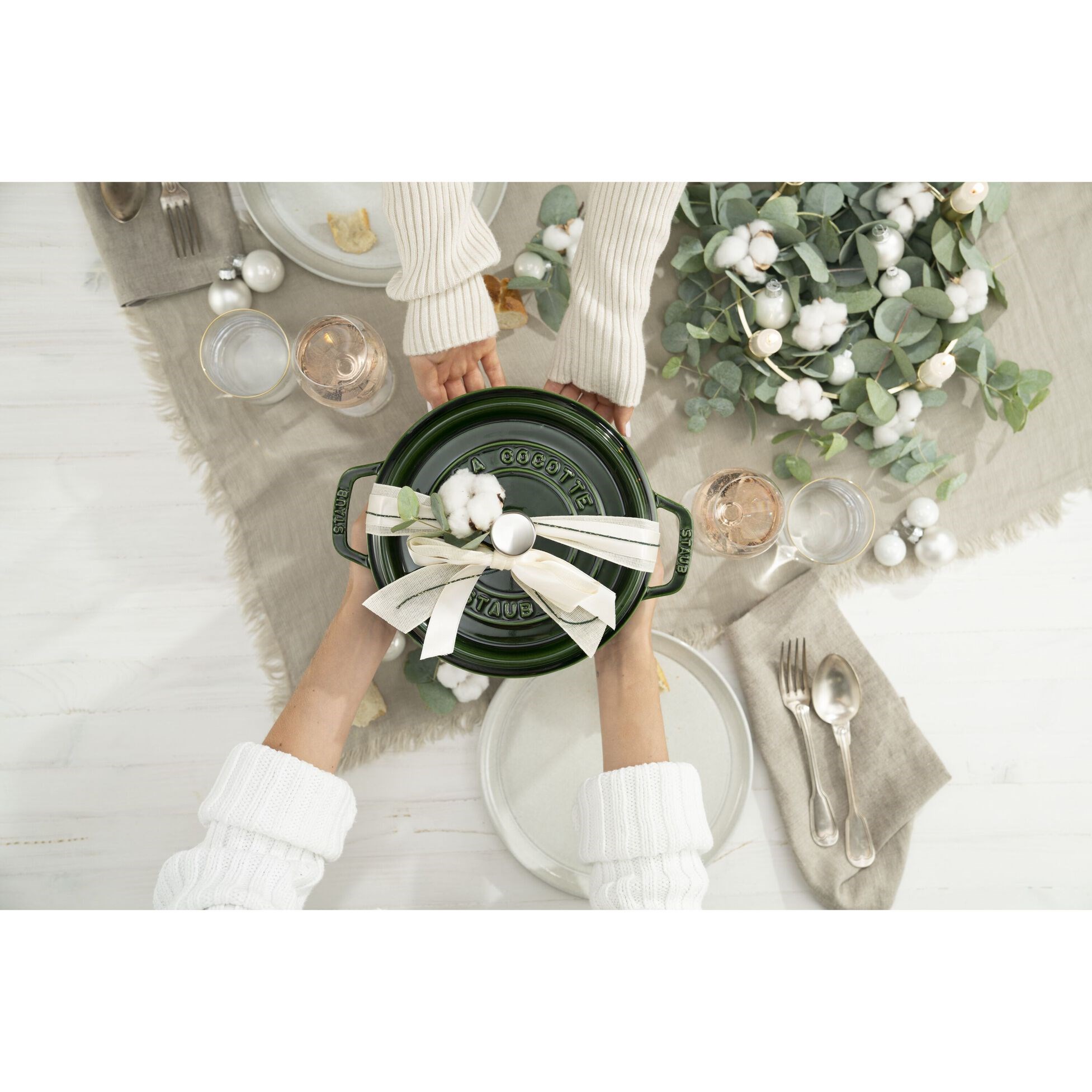 Hrnec STAUB  kulatý 26cm zelený 5,2l_2