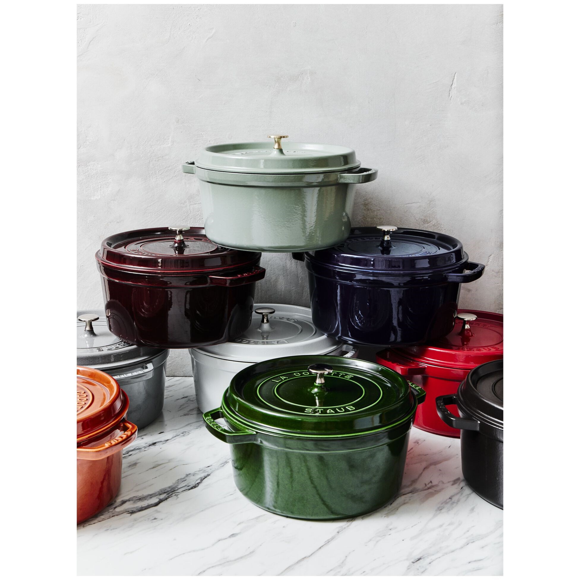 Hrnec STAUB  kulatý 26cm zelený 5,2l_6