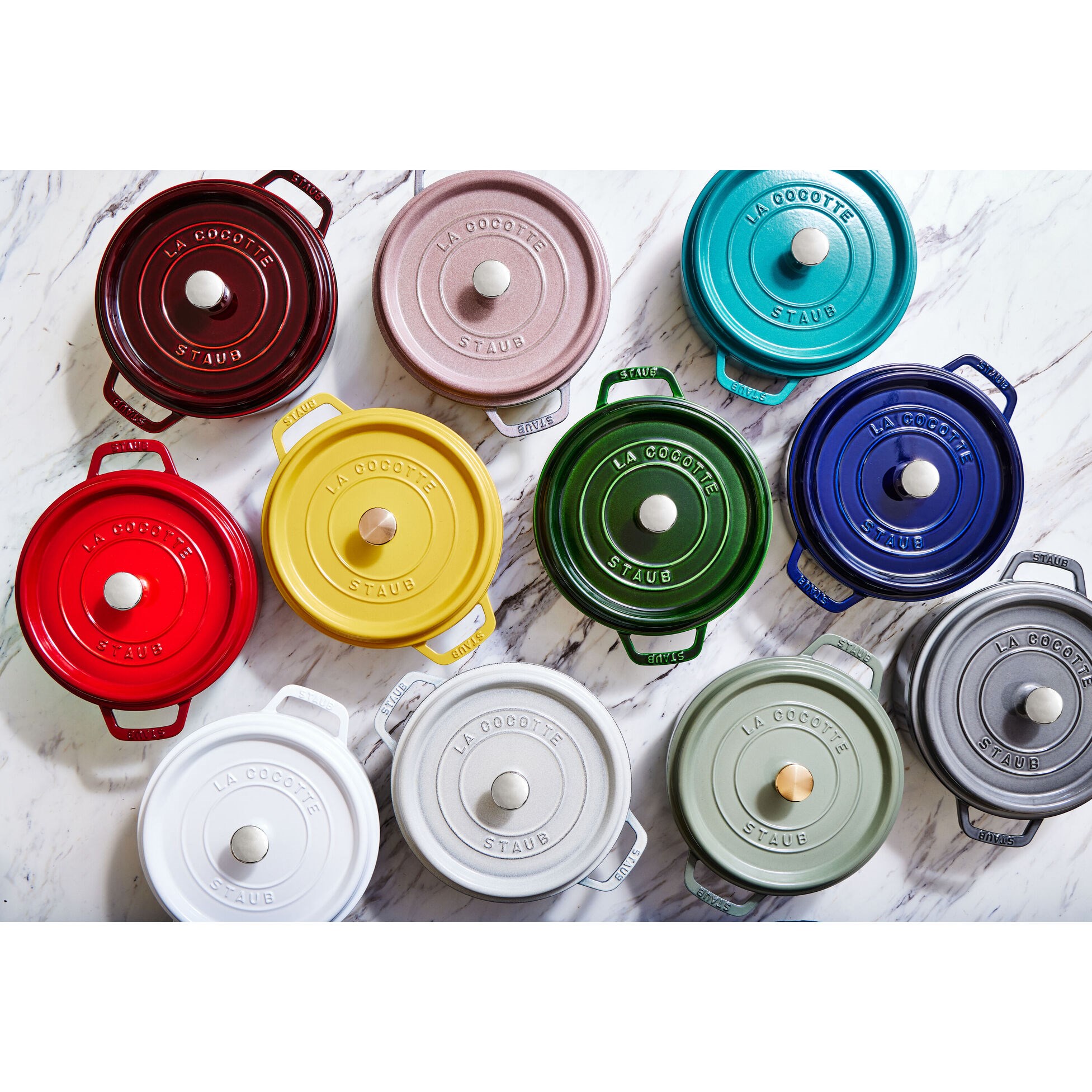 Hrnec STAUB  kulatý 28cm zelený 6,7l_3