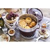 Hrnec STAUB  kulatý 26cm vínový s pařákem 5,2l_1