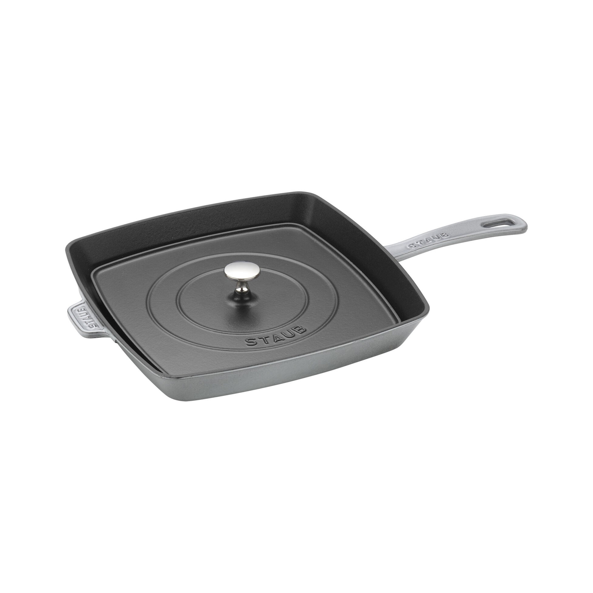 Grilovací pánev STAUB 30x30cm šedá 2,9l_7