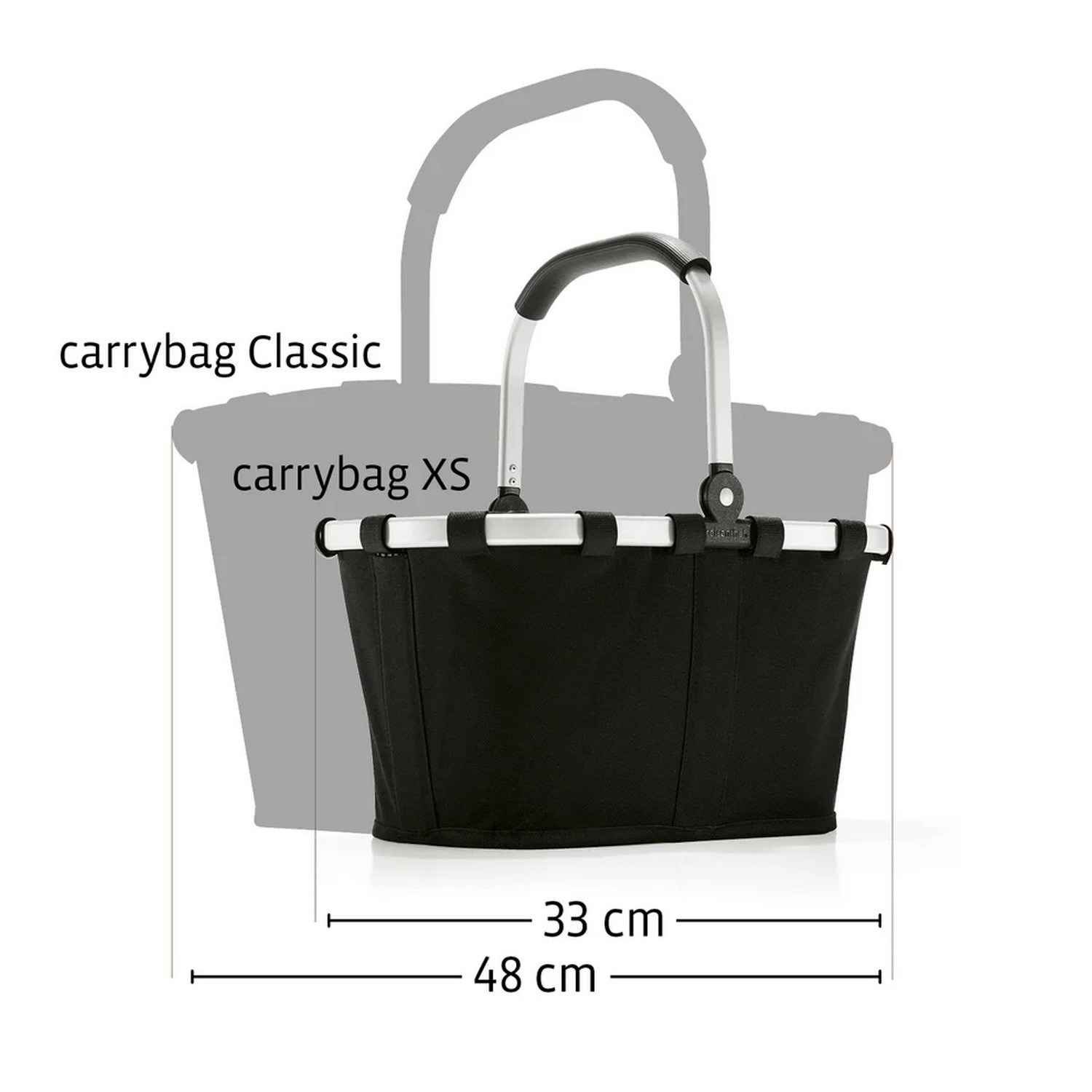 Nákupní košík Reisenthel Carrybag  XS frame rhombus midnight gold_2