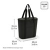 Termotaška na nákup/piknik Reisenthel Thermoshopper raffia black_2