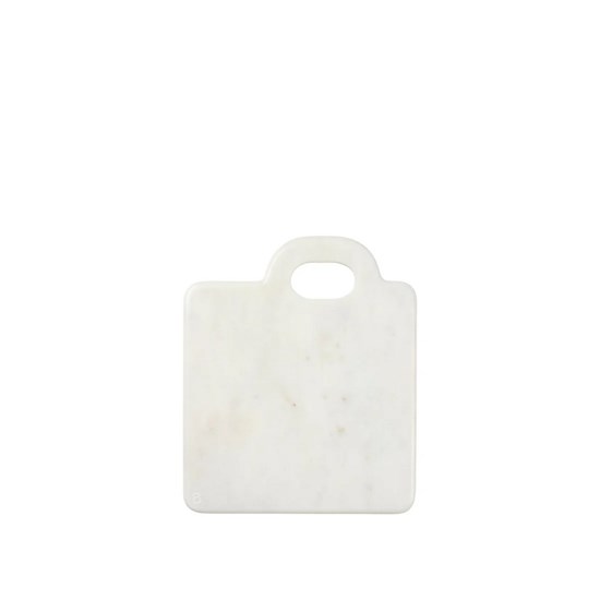 Mramorové prkénko na krájení Broste OLINA 30x26cm bílé_2