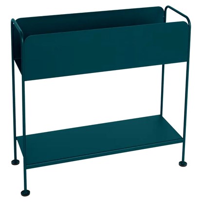 Kovový květináč/knihovna Fermob PICOLINO V.63cm - Acapulco Blue_1
