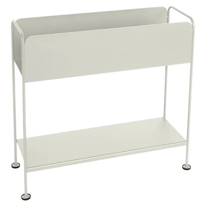 Kovový květináč/knihovna Fermob PICOLINO V.63cm - Clay Grey_1