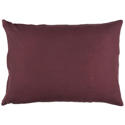 Lněný povlak na polštář Ib Laursen 50x70 cm aubergine_0