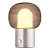 Stolní LED lampa Blomus IRIS V.32cm nerezová matná/šedé sklo_1