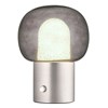 Stolní LED lampa Blomus IRIS V.32cm nerezová matná/šedé sklo_2