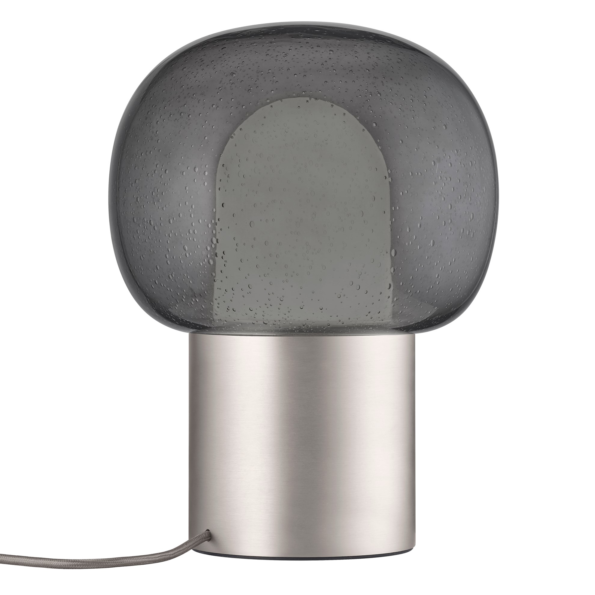 Stolní LED lampa Blomus IRIS V.32cm nerezová matná/šedé sklo_3
