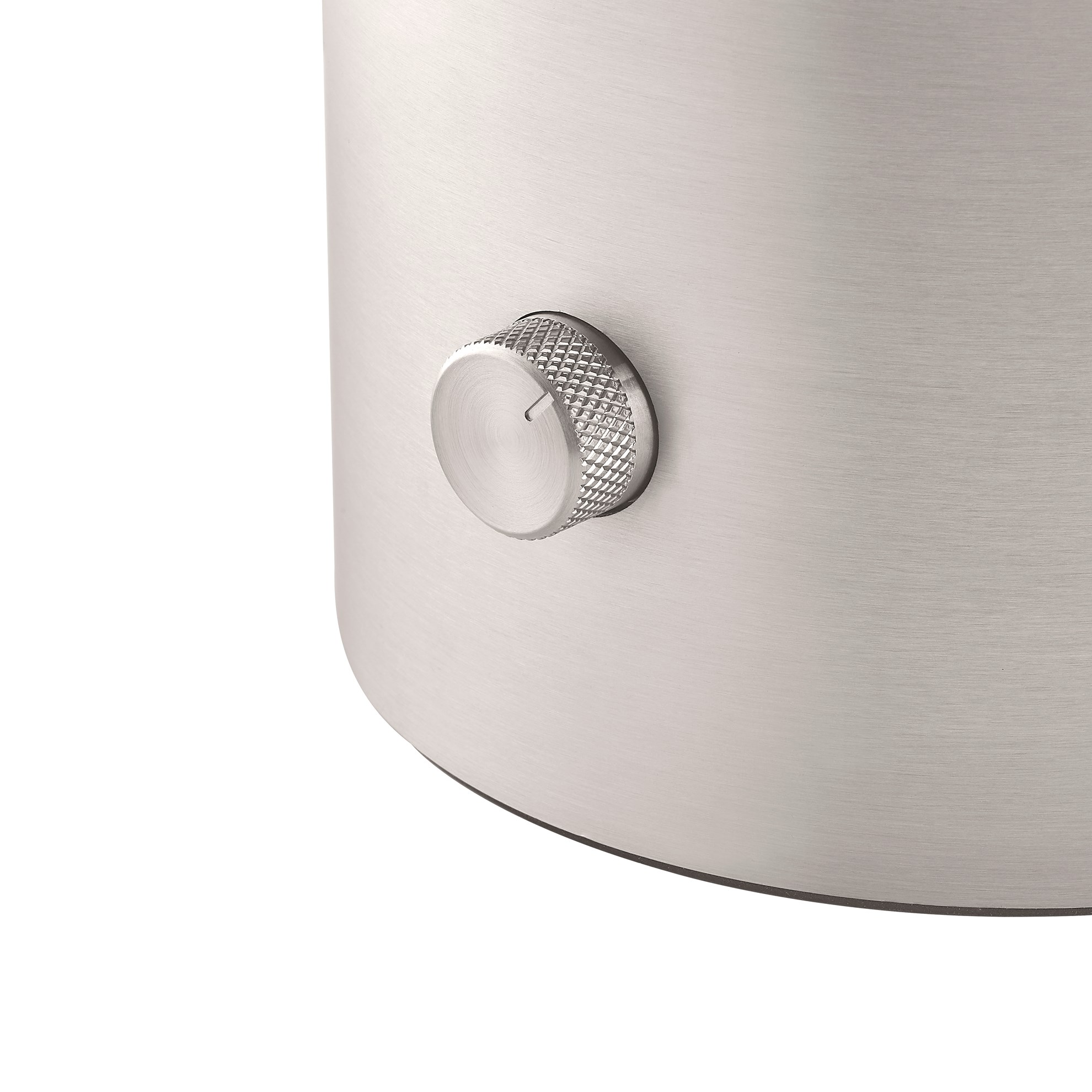 Stolní LED lampa Blomus IRIS V.32cm nerezová matná/šedé sklo_4