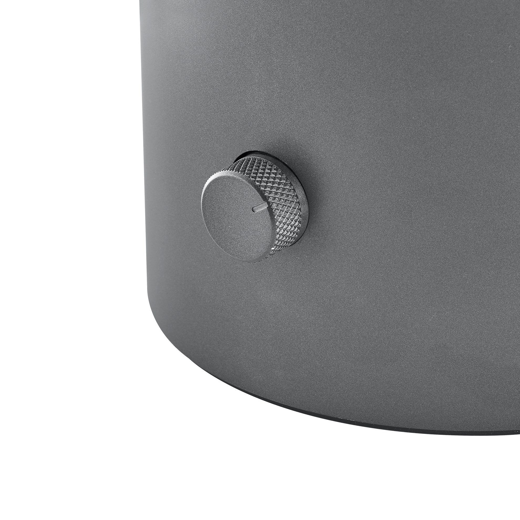Stolní LED lampa Blomus IRIS V.32cm kovově šedá/bílé sklo_4