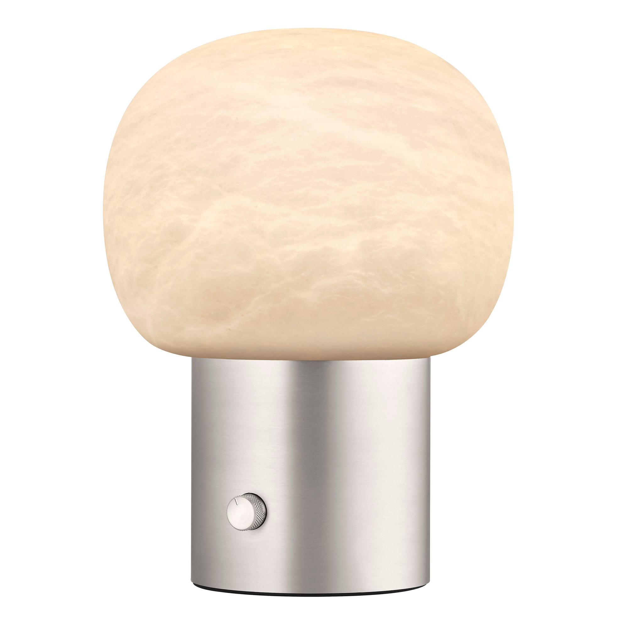 Stolní LED lampa Blomus IRIS V.32cm nerezová matná/bílé sklo_1