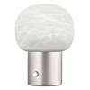 Stolní LED lampa Blomus IRIS V.32cm nerezová matná/bílé sklo_2