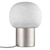 Stolní LED lampa Blomus IRIS V.32cm nerezová matná/bílé sklo_3