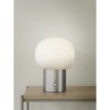 Stolní LED lampa Blomus IRIS V.32cm nerezová matná/bílé sklo_2