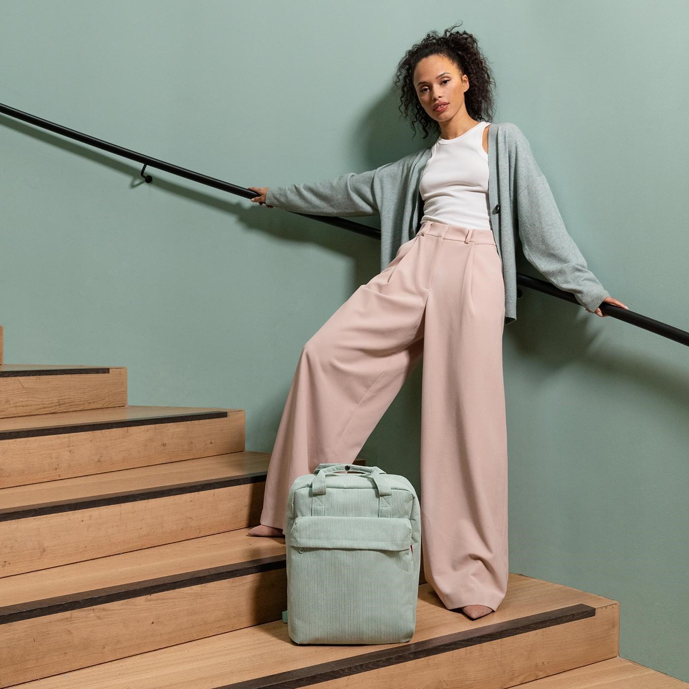Batoh Reisenthel Allday Backpack M cord mint_0