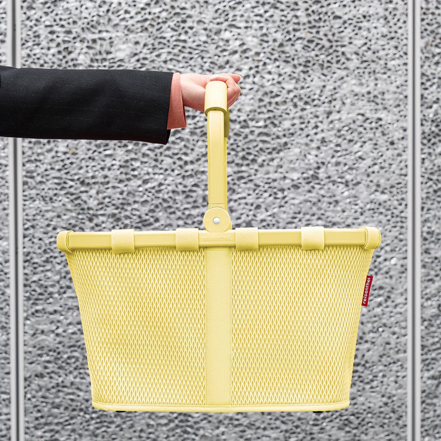 Nákupní košík Reisenthel Carrybag  frame mesh lemon_2