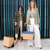 Nákupní košík Reisenthel Carrybag  frame raffia blue_2