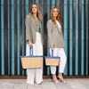 Nákupní košík Reisenthel Carrybag  frame raffia blue_3