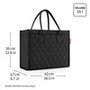 Taška přes rameno Reisenthel Daily Shopper rhombus black_2