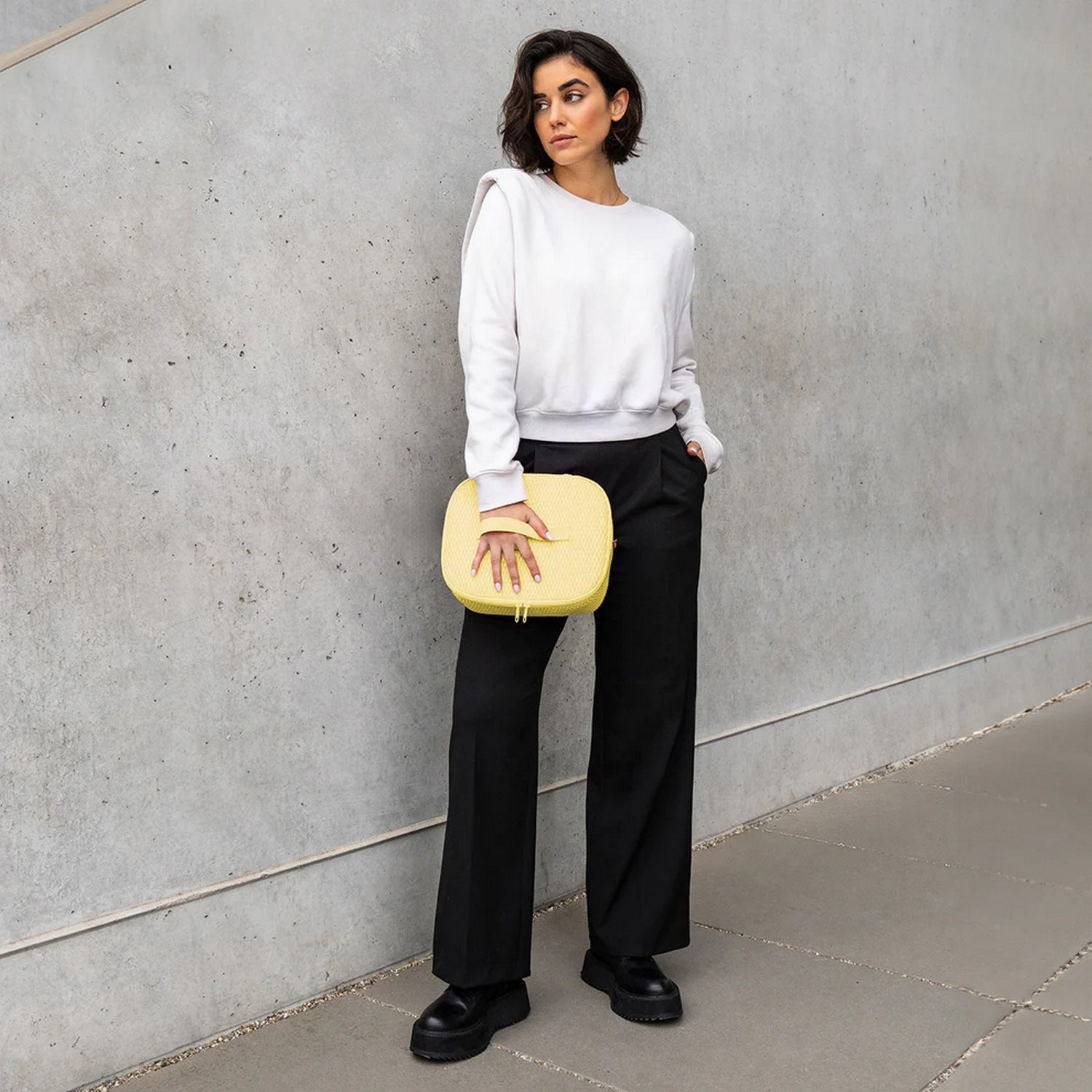 Termobox Reisenthel Coolerbag M pocket mesh lemon_2