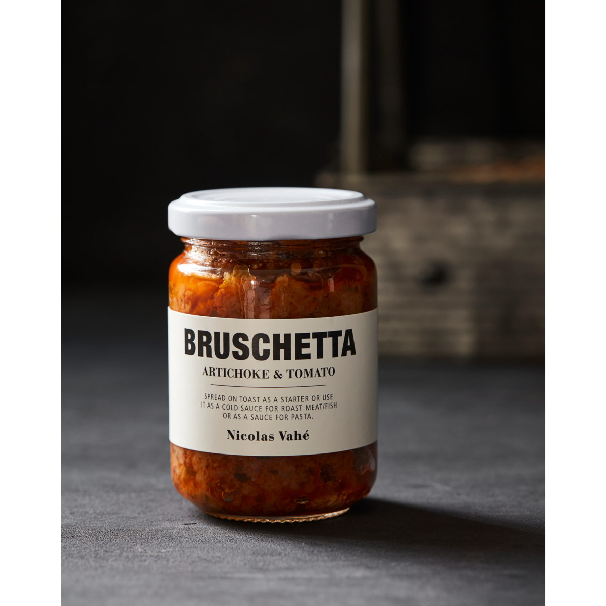 Bruschetta artičoky & rajčata Nicolas Vahé 140g_2