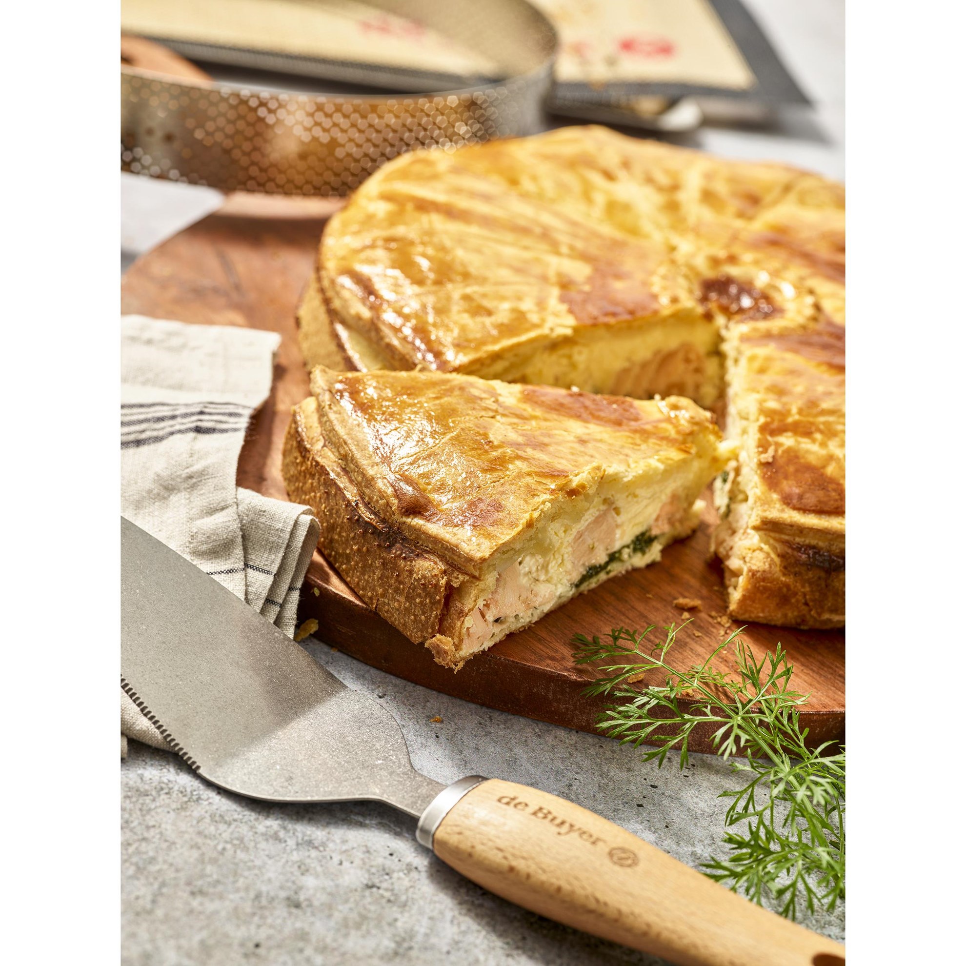 Servírovací lopatka na dort de Buyer B BOIS D.27,5cm_0