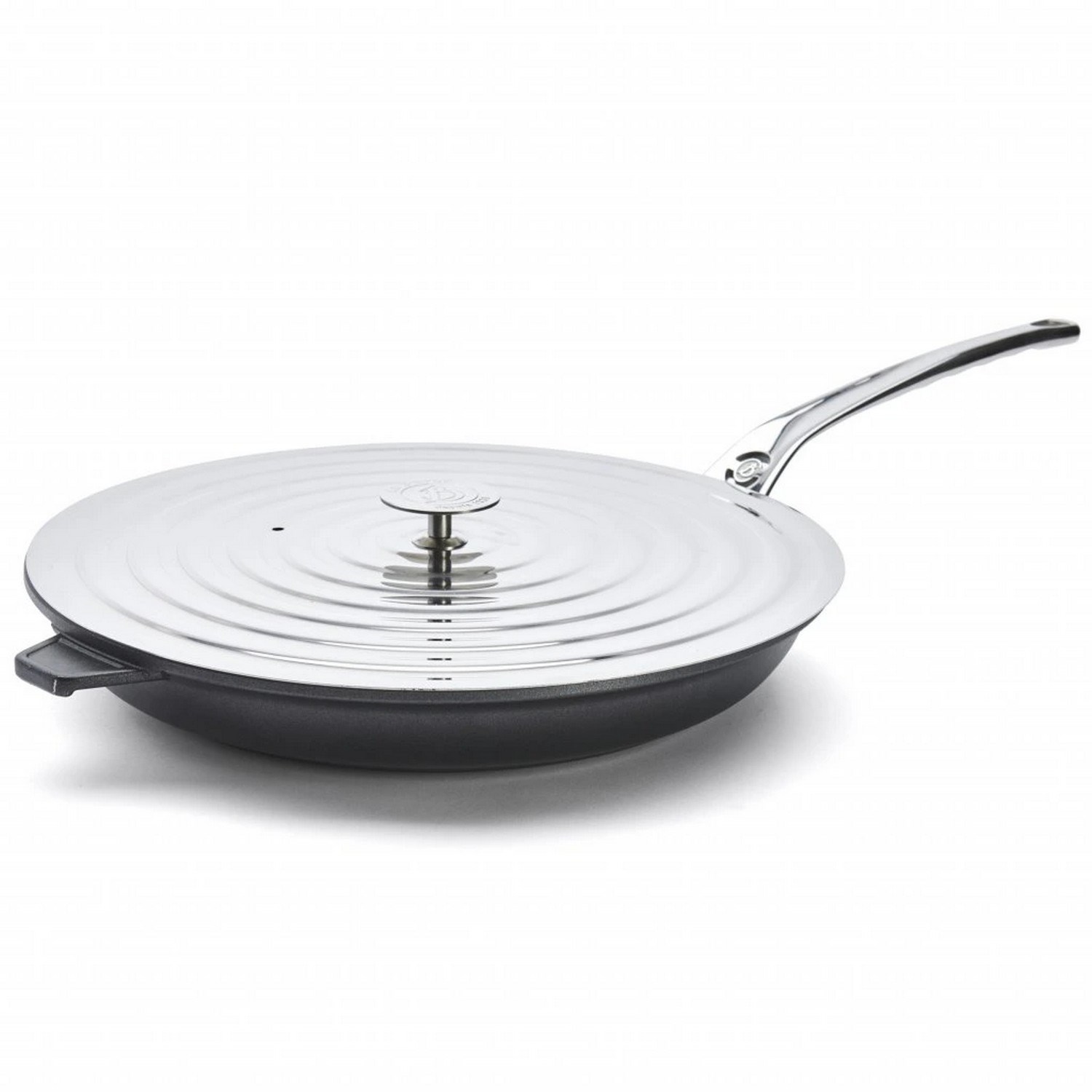 Univerzální skleněná poklice de Buyer na pánve o P.26-28cm_1
