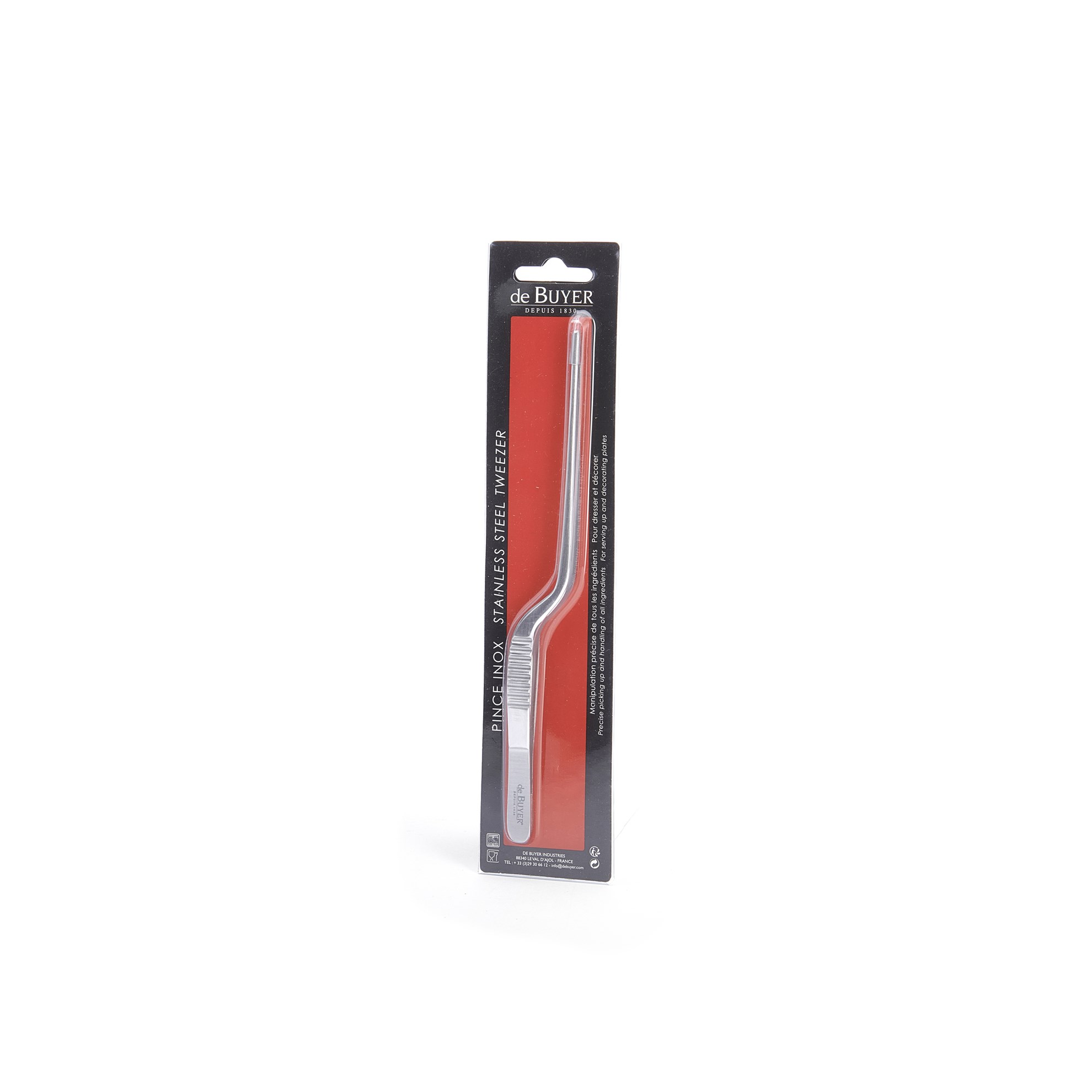 Kuchyňská pinzeta de Buyer D.20cm nerezová_1