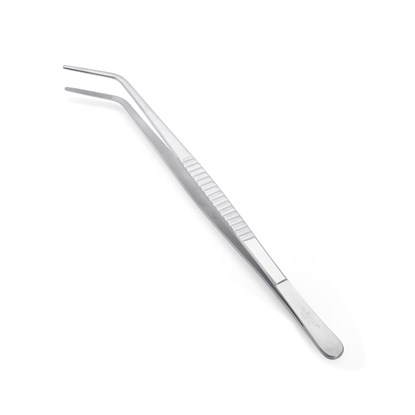 Kuchyňská zahnutá pinzeta de Buyer D.30cm nerezová_1