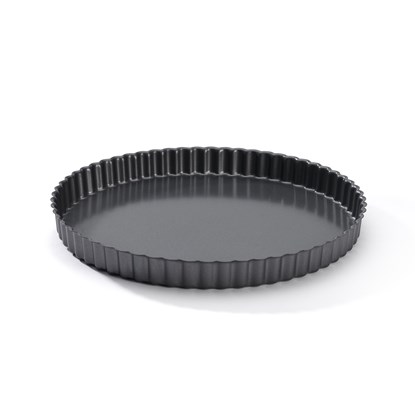 Forma na koláč s nepřilnavým povrchem de Buyer P.28cm černá_4