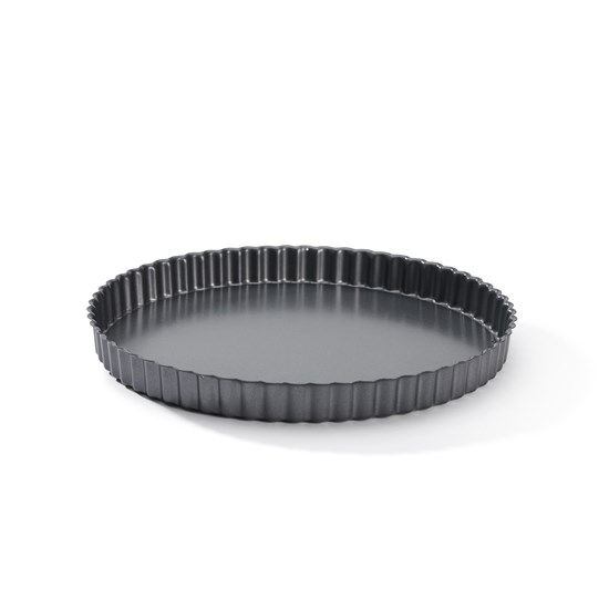 Forma na koláč s odnímatelným dnem de Buyer P.28cm černá_3