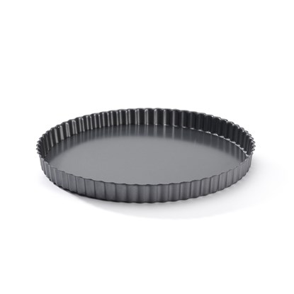 Forma na koláč s odnímatelným dnem de Buyer P.32cm černá_3