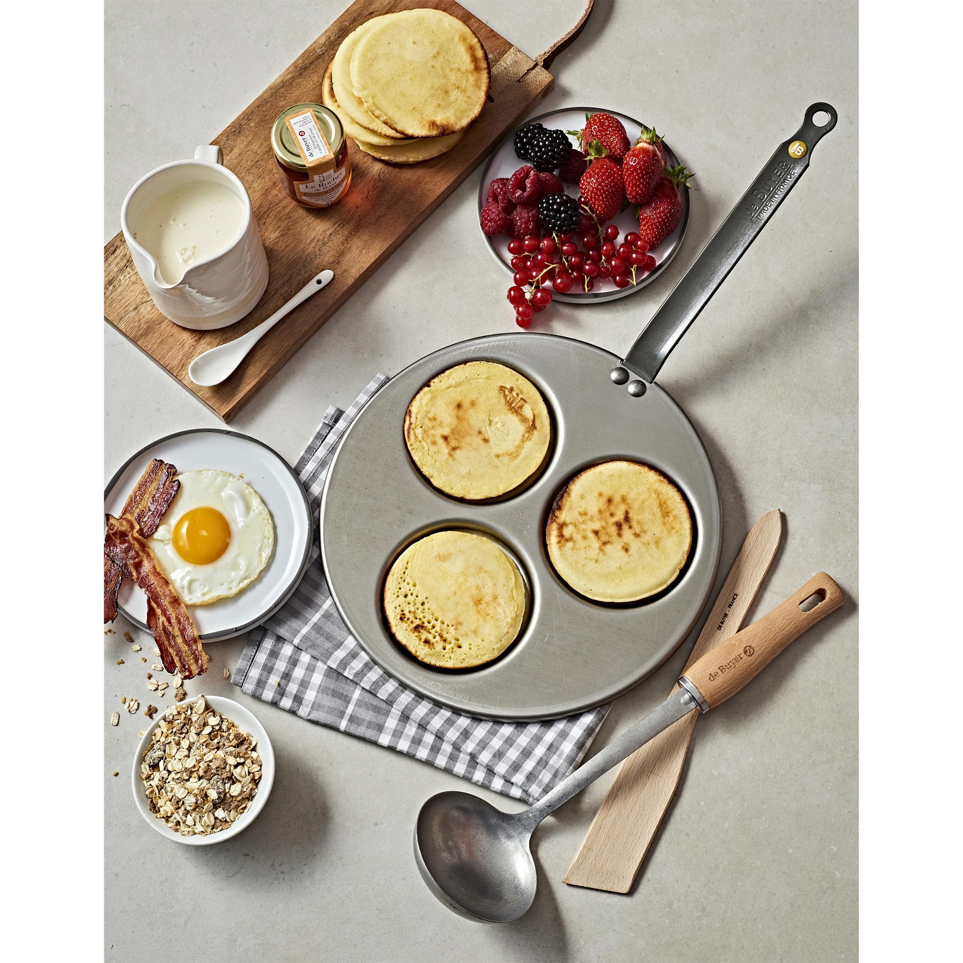 Dárkový box s pánví na lívance P.10cm de Buyer BRUNCHTIME_2
