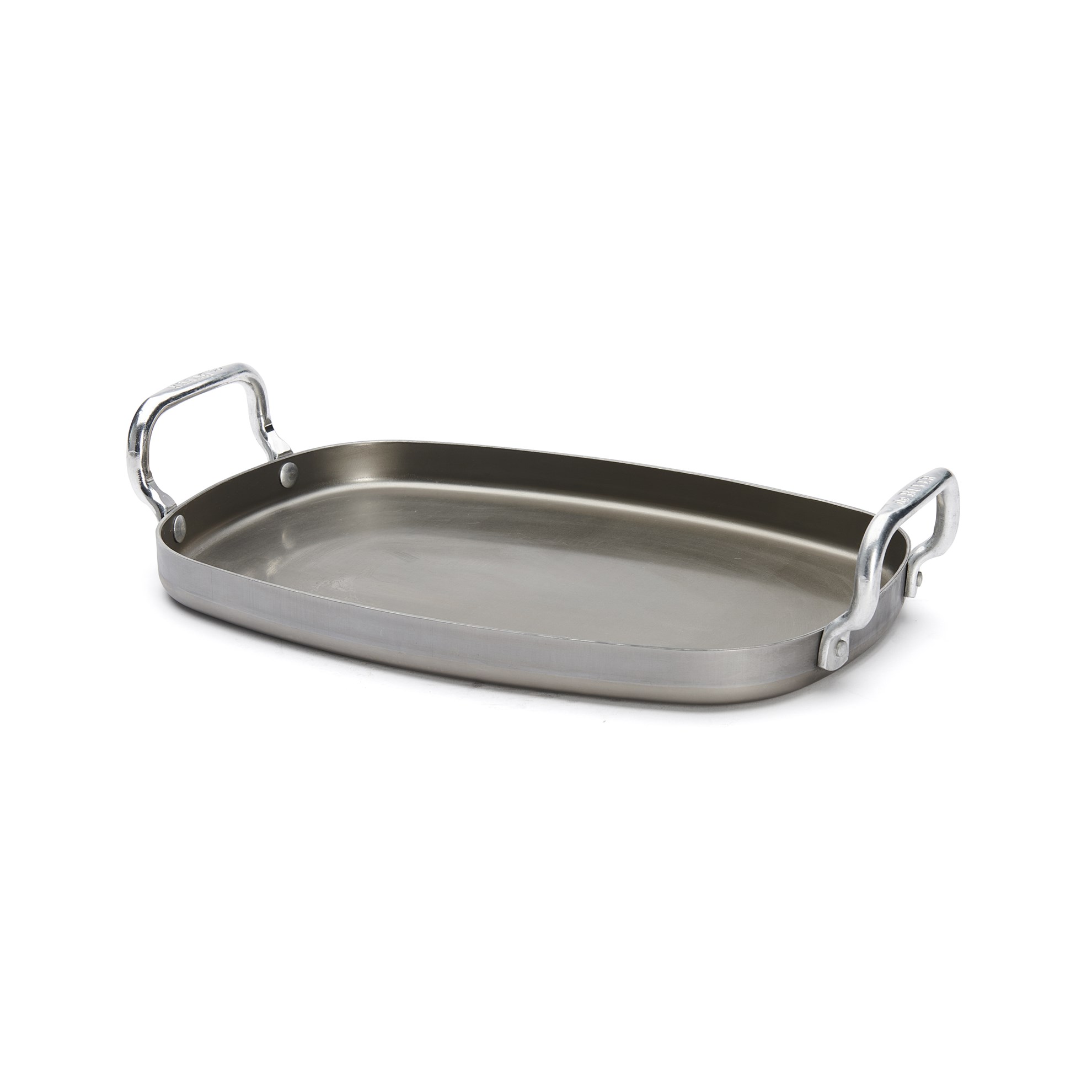 Oválná pánev ke grilování Plancha de Buyer MINERAL B 38x26cm hladká_0