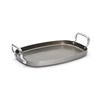 Oválná pánev ke grilování Plancha de Buyer MINERAL B 38x26cm hladká_5