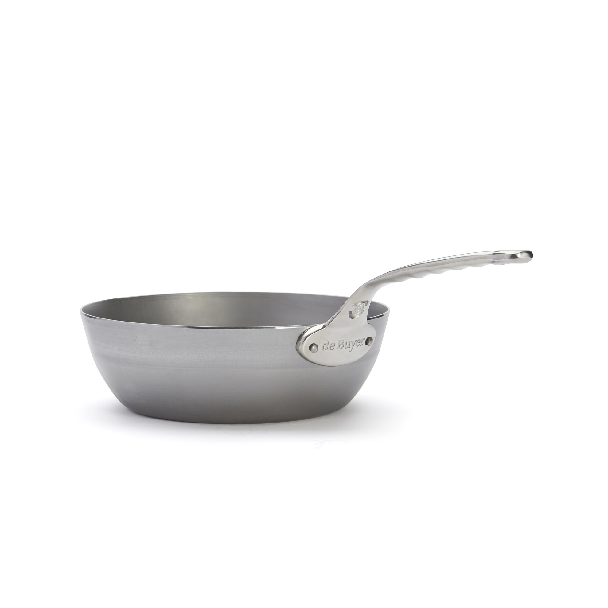 Ocelová hluboká pánev de Buyer MINERAL B PRO P.28cm 4l_5