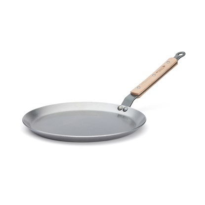 Ocelová pánev na palačinky de Buyer MINERAL B BOIS P.24cm_4