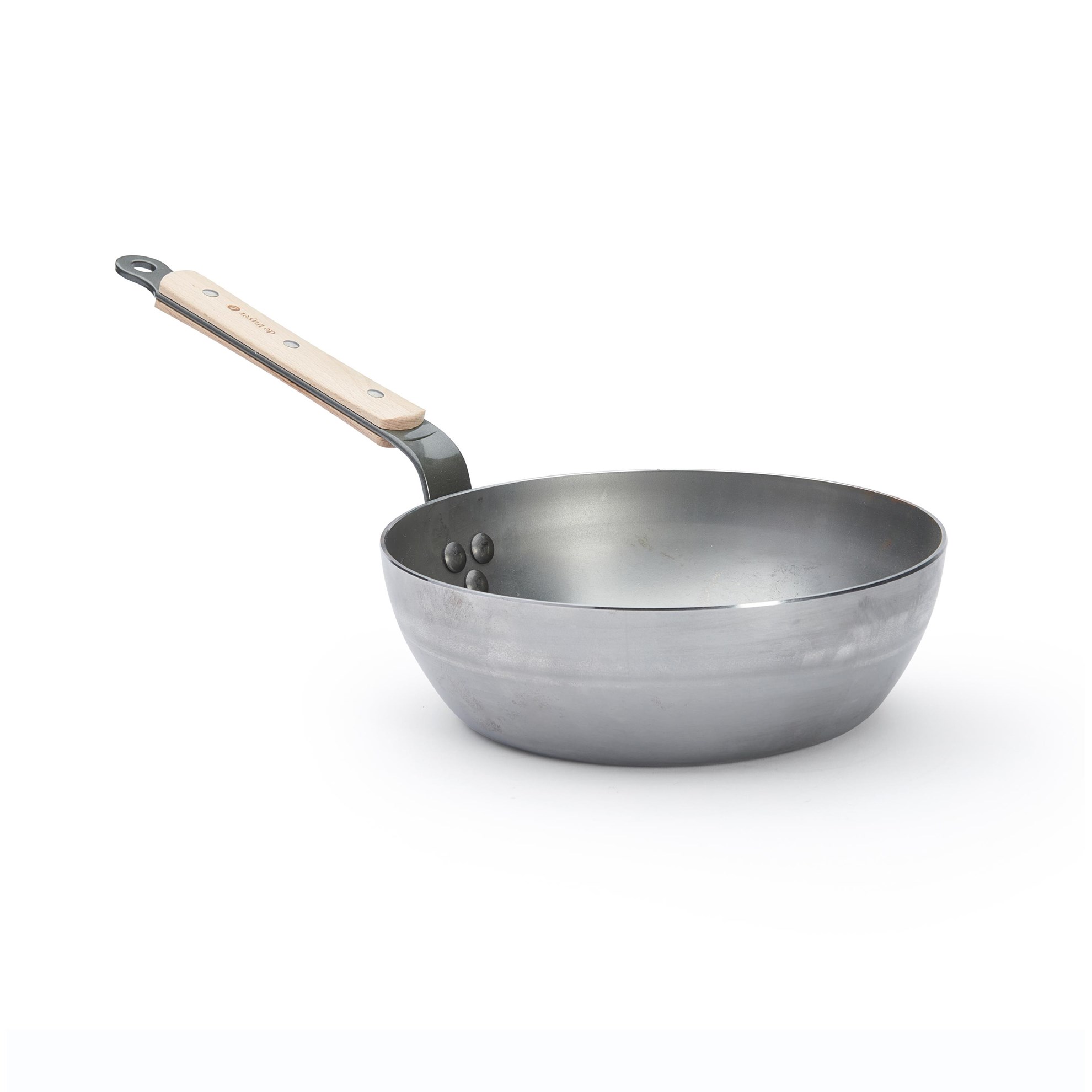 Ocelová hluboká pánev de Buyer MINERAL B BOIS P.24cm 2,5l_1
