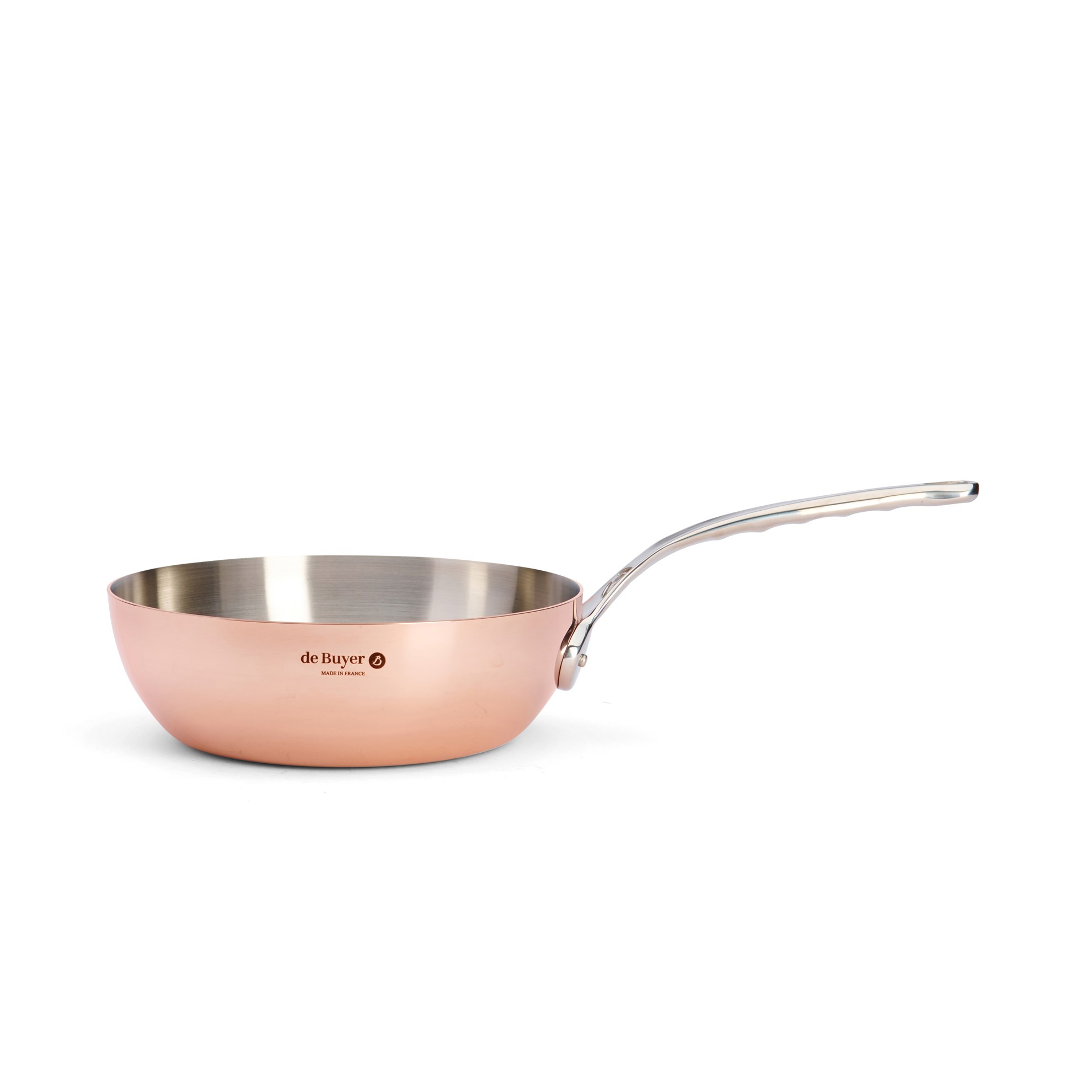 Měděná hluboká pánev de Buyer PRIMA MATERA P.24cm 3,1l_2