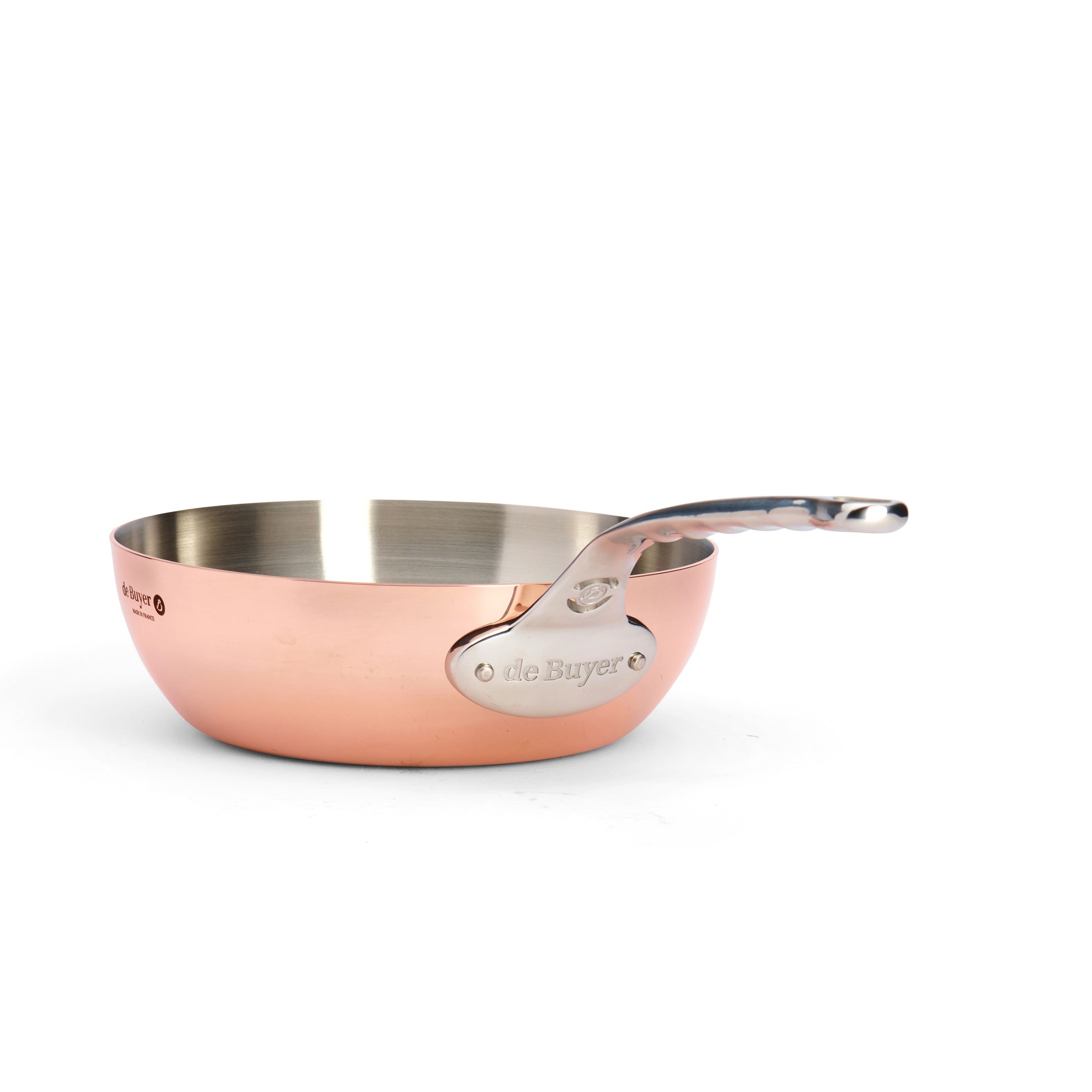 Měděná hluboká pánev de Buyer PRIMA MATERA P.24cm 3,1l_5