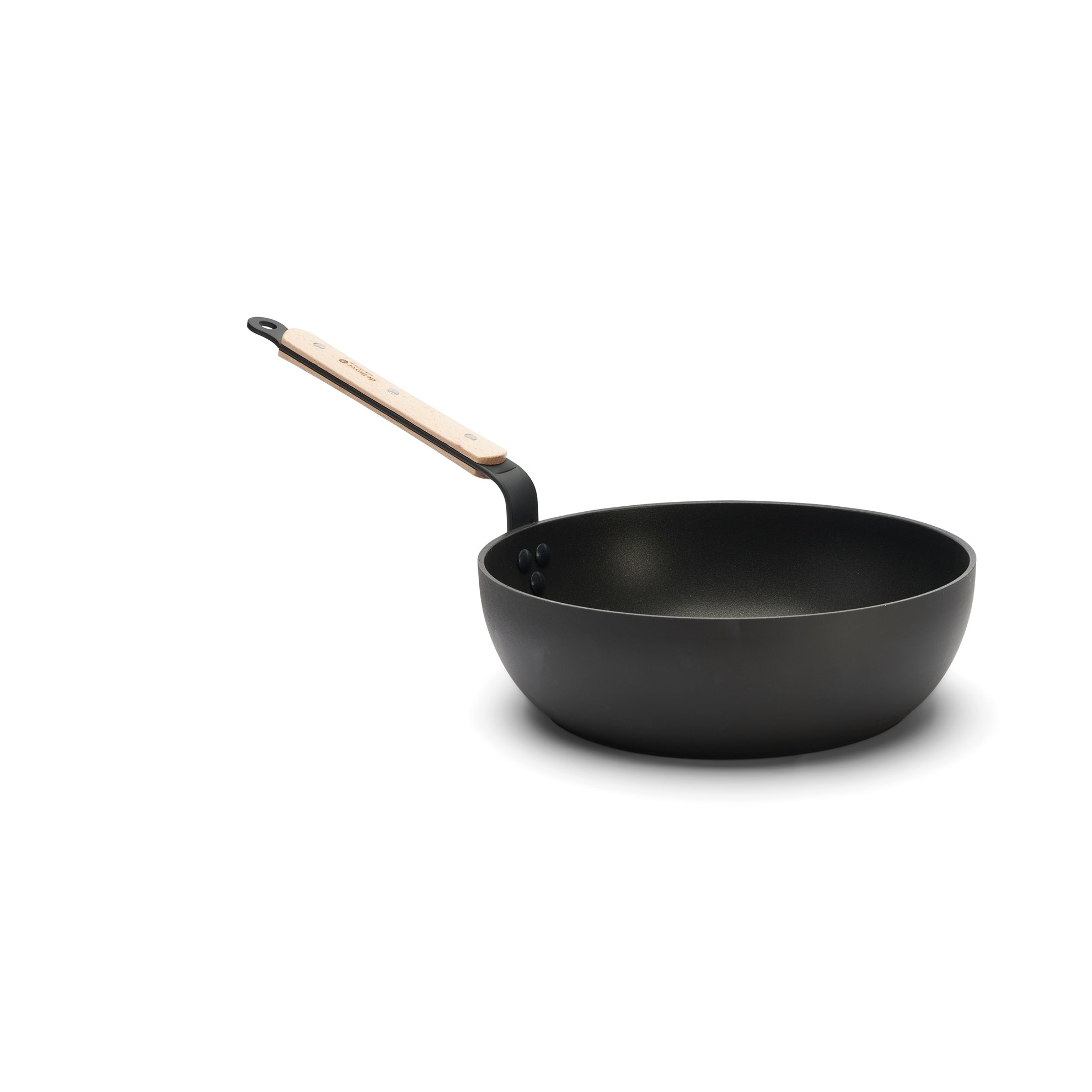 Hluboká pánev s nepřilnavým povrchem de Buyer CHOC B BOIS P.28cm_1