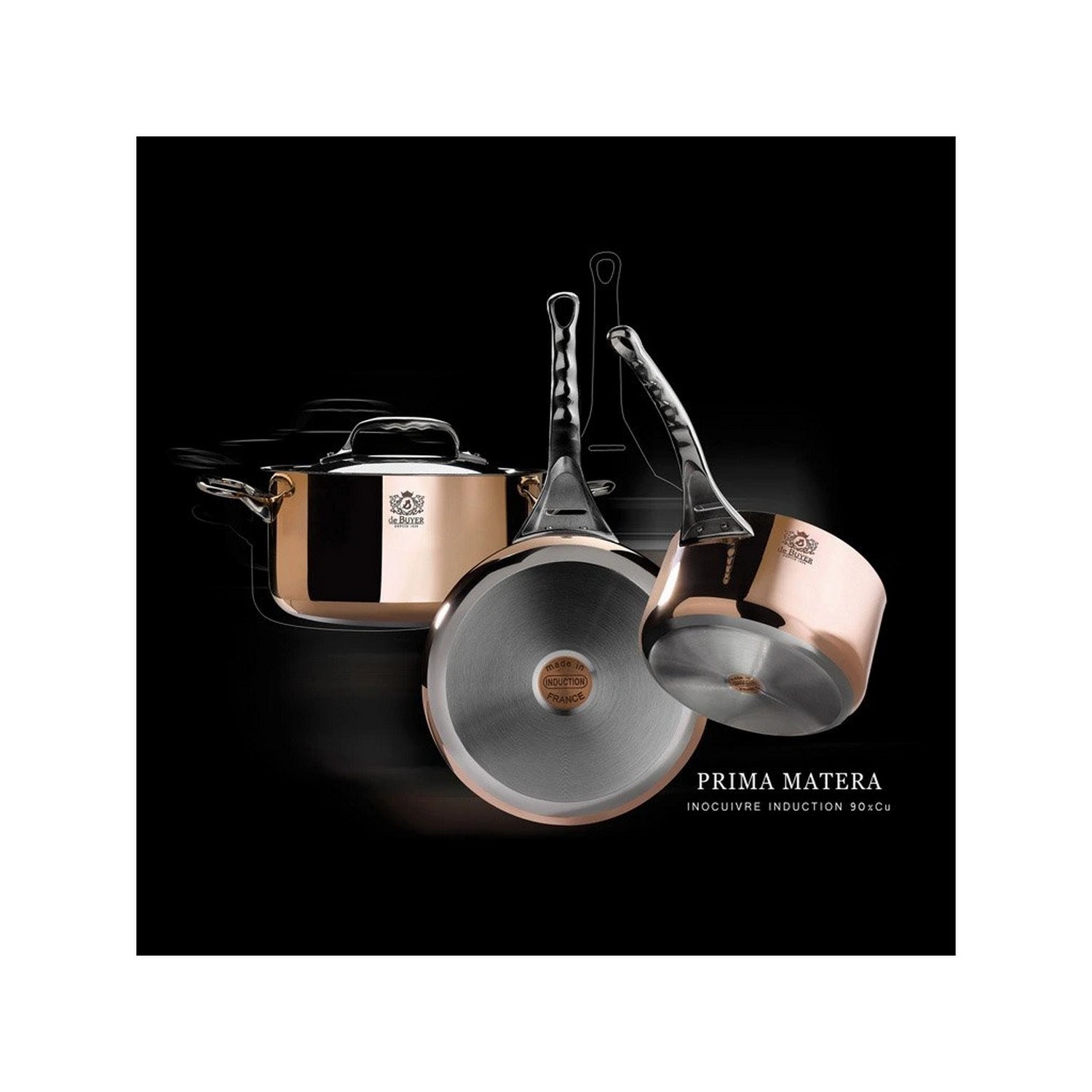 Měděný rendlík de Buyer PRIMA MATERA P.14cm 1,2l_0